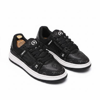 Sapatos masculinos coreanos impressos - vista 3