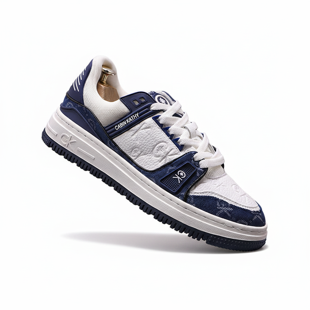 Sapatos masculinos coreanos impressos - vista 4