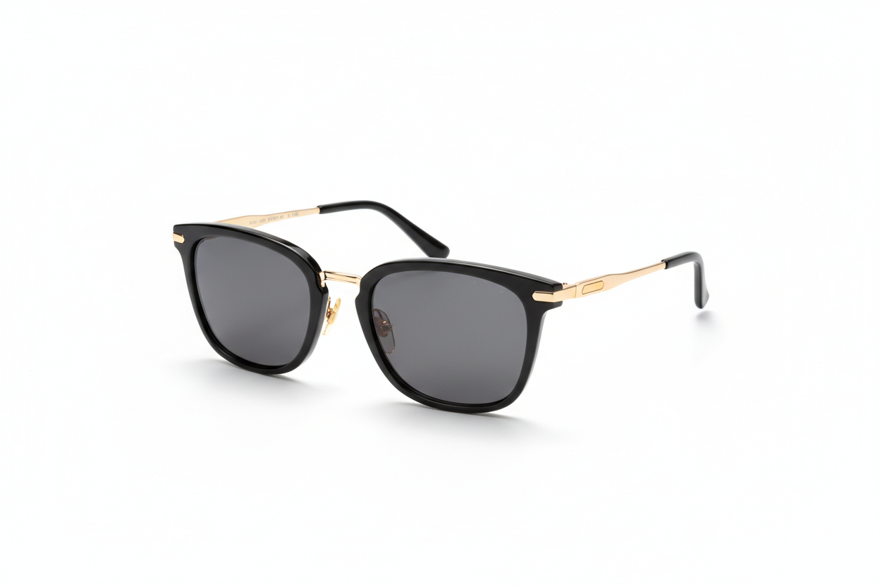 mere imaem de oculos luxuos com fundo brnaco e sombras